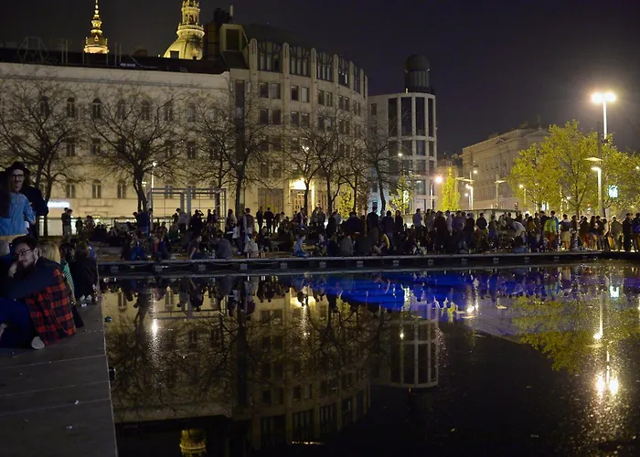 アパート Rainbow Pearl At St Stephen' S Basilica
